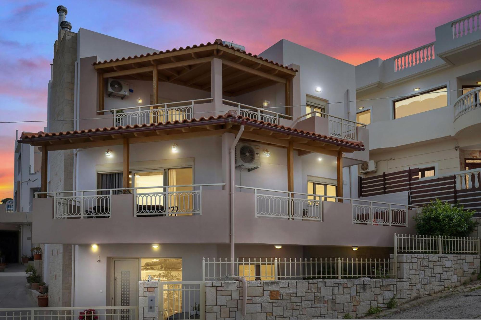 Verkon Villas Seaview Senses Agia Pelagia  Esterno foto